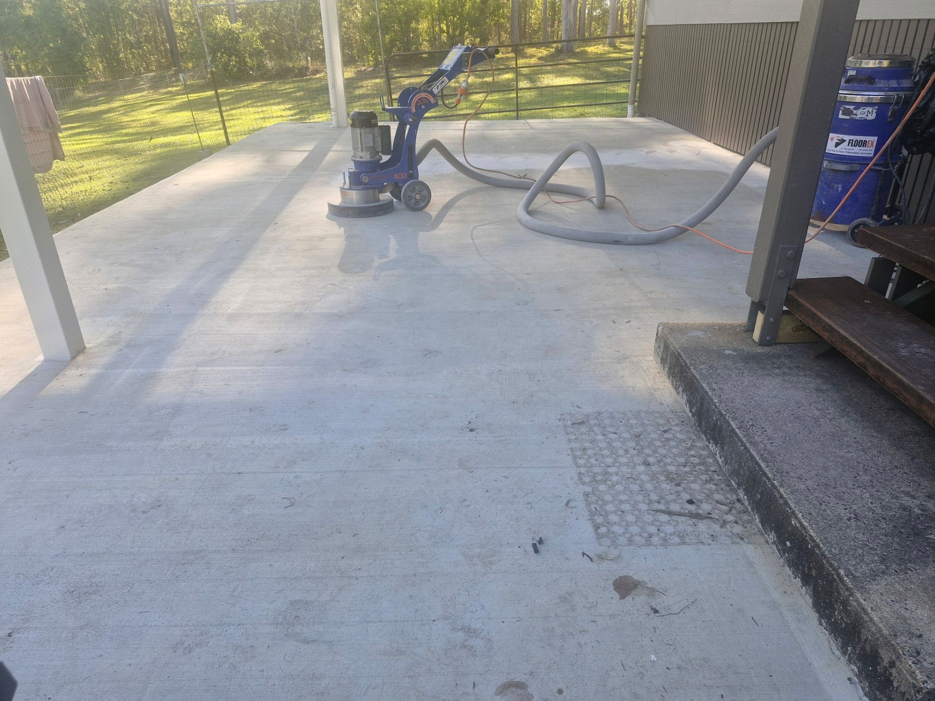 Epoxy flooring project 9