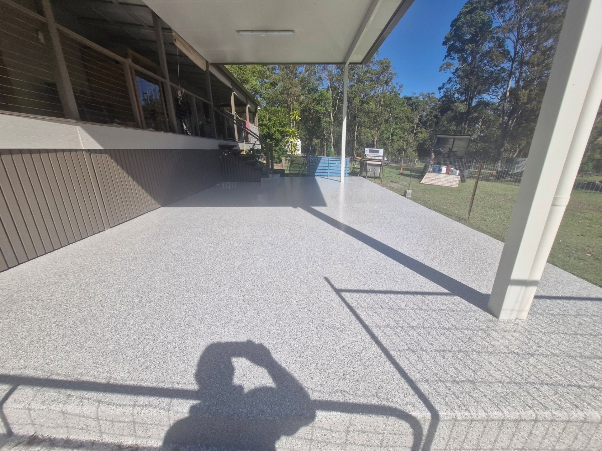 Epoxy flooring project 8