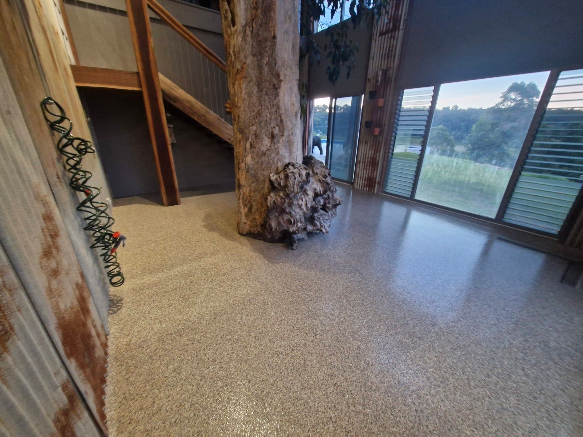 Epoxy flooring project 5